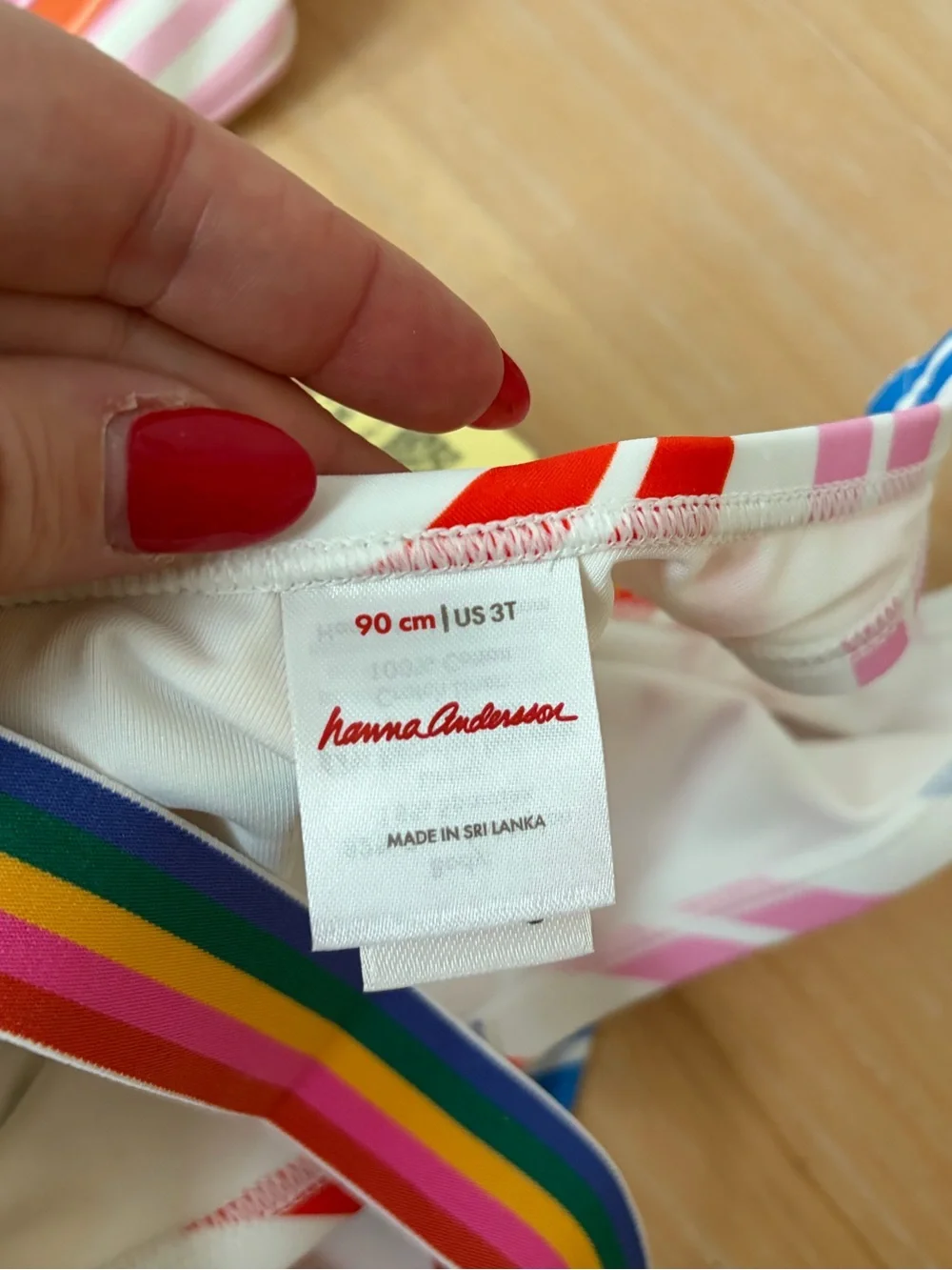 NWOT Hanna Andersson Rainbow Swimsuit bundle Size 3T (90 cm)
